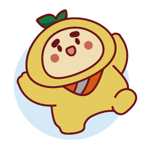 種籽黃色吉祥物